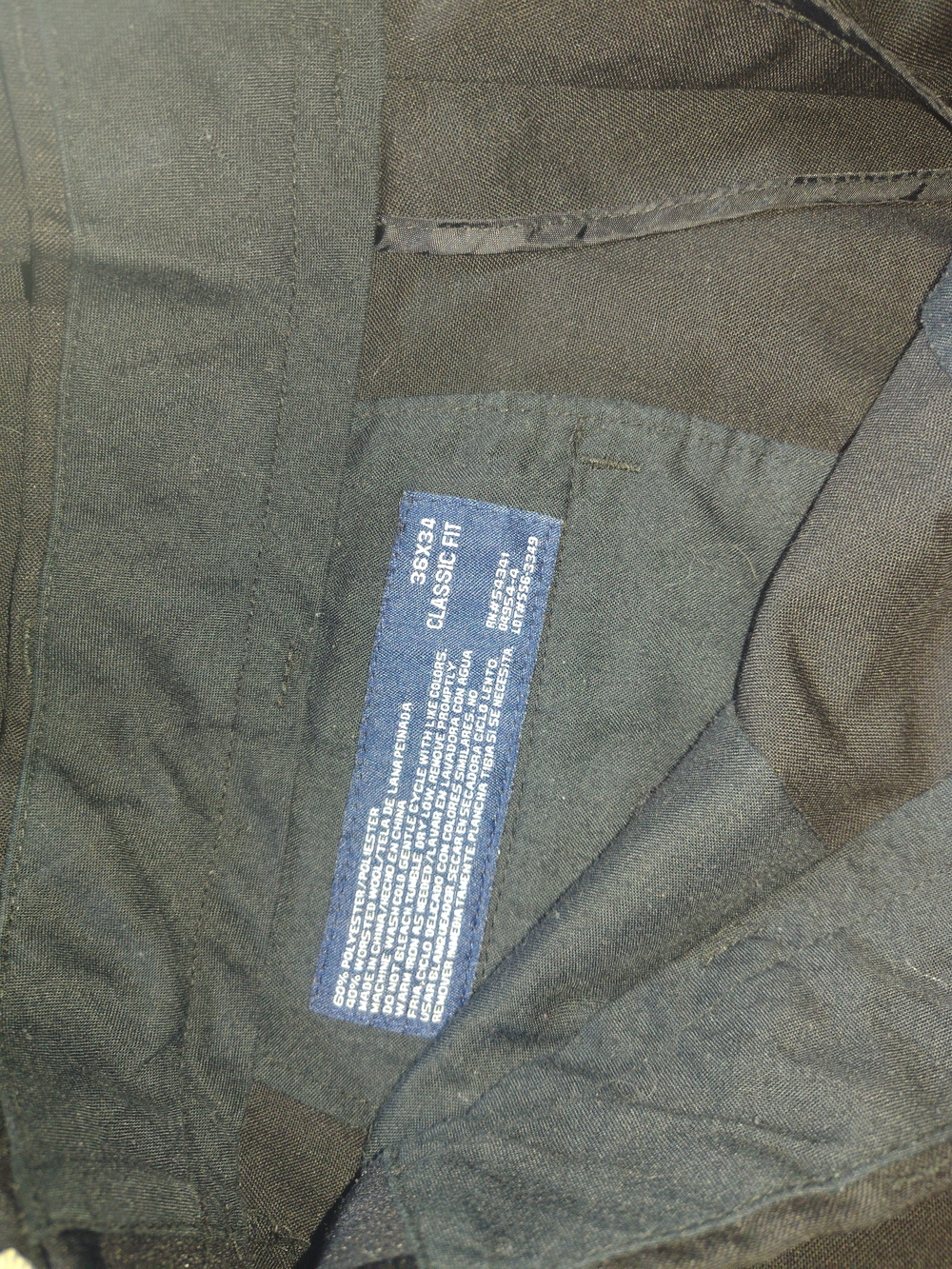 Classic Fit Men's slacks By Stafford Performance